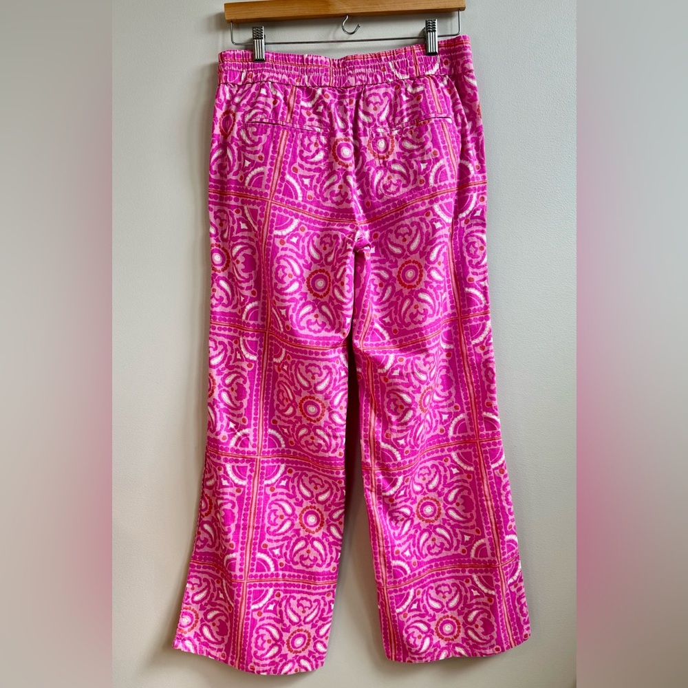 Vineyard Vines Pink and Orange Patterned Pants - Picture 2 of 4